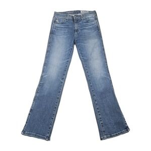 AG Adriano Goldschmied Jodi Crop Side‎ Slit Jeans Women 25 High Rise Slim Flare